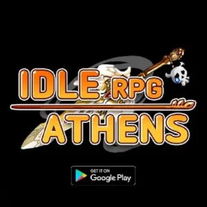A screenshot showcasing the gameplay of Idle:Athena RPG.