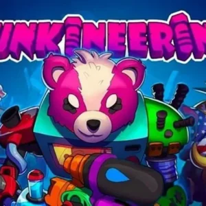 A screenshot showcasing the gameplay of Junkineering.