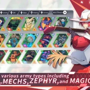 A screenshot showcasing the gameplay of Knightcore Kingdom.