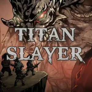 A screenshot showcasing the gameplay of Titan Slayer: Deckbuilding RPG.