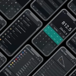 A screenshot showcasing the main interface of the CalcKit app.