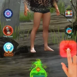 A screenshot showcasing the transformation process in Idle Transformation.