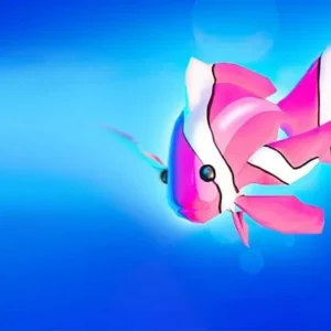 A screenshot showcasing the vibrant graphics and gameplay of Hyper Evolution.