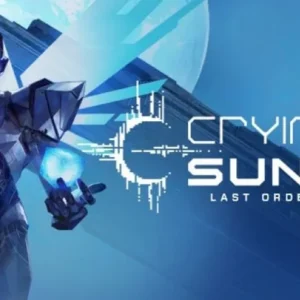 A spaceship navigating through a nebula in Crying Suns.