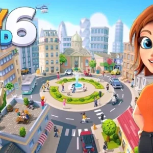 A vibrant screenshot of City Island 6 gameplay.