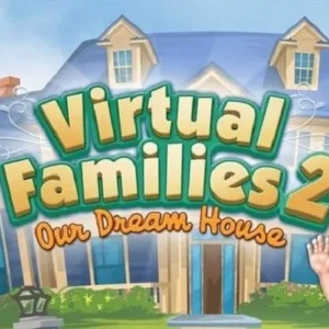 A Virtual Families 2 screenshot showing a family in their home.