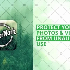 Add Watermark on Photos app interface