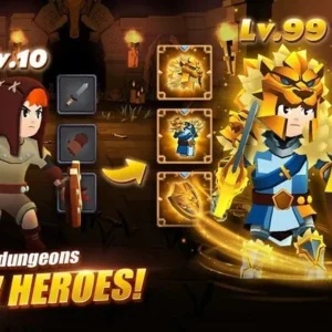 AFK Dungeon Gameplay