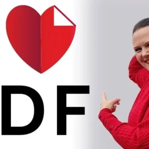 Alt text describing image 1: iLovePDF app interface displaying various PDF editing tools