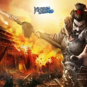 Alt text describing the gameplay of Kingdom Warriors