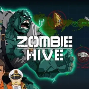 Alt text describing the general gameplay of Zombie Hive