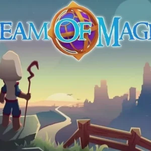 alt text for a screenshot showing gameplay of Beam of Magic