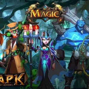 Alt text for Stunning graphics of Age of Magic gameplay