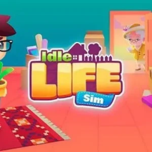Alt text for the first image - Idle Life Sim gameplay screenshot