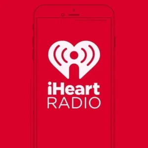 Alt text: iHeartRadio app interface showcasing various music genres and radio stations.