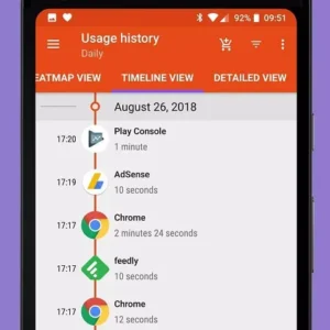 App Usage in action