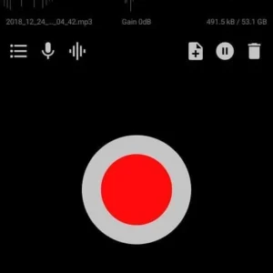 ASR Voice Recorder mod