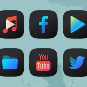 Athena Dark Icon Pack Screenshot