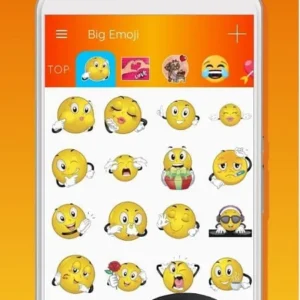 Big Emoji sticker for WhatsApp mod apk
