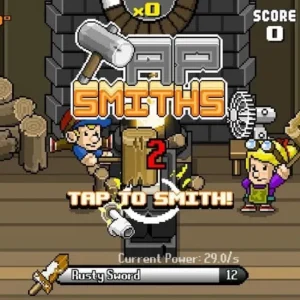 Blacksmith working in Tap Smiths