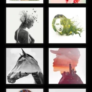 Blend Photo Editor App Interface