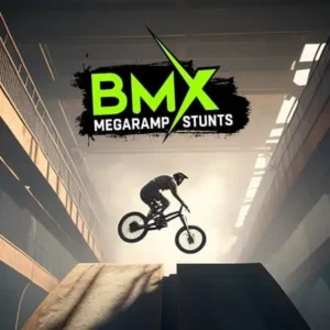 BMX Megaramp Stunts gameplay