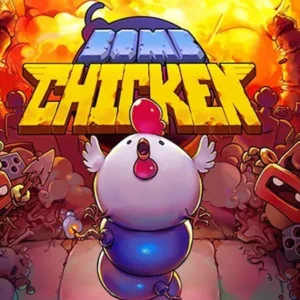 Bomb-laying chicken in action