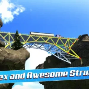 Bridge Construction Simulator gameplay screenshot