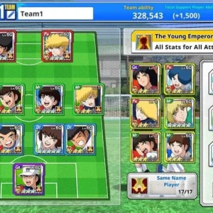 Captain Tsubasa ZERO gameplay screenshot