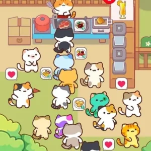 Cat cooking bar mod android