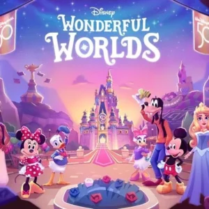 Charming Disney characters in Wonderful Worlds.