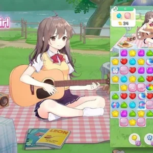 Charming Guitar Girl gameplay.