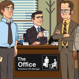 Charming office graphics
