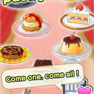 Charming pixel graphics of Bonbon Cakery