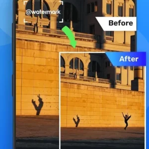 Clean interface of Watermark Remover app.