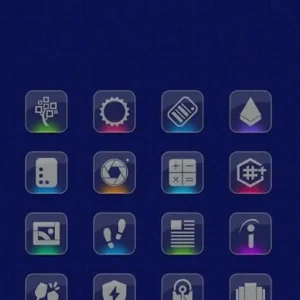 Color gloss icon pack mod android