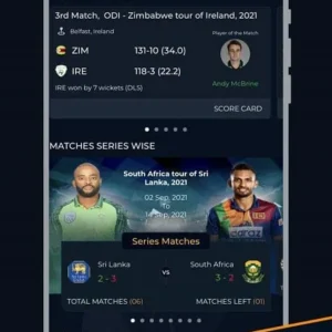 Cricket Mazza 11 Live Line mod