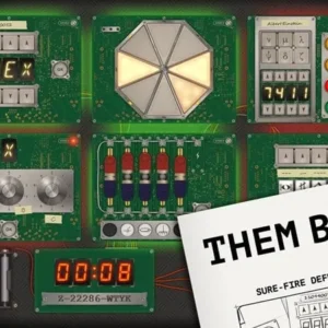 Defusing a bomb in Them Bombs
