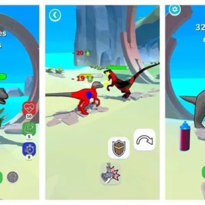 Dino Fight gameplay screenshot