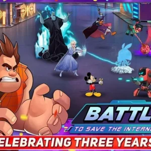 Disney Heroes: Battle Mode gameplay screenshot