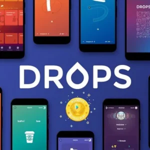 Drops Language app interface