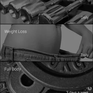 Dumbbell Home Workout in action