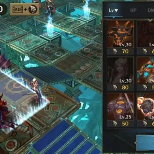 Dungeon Simulator Strategy RPG gameplay