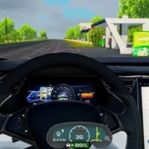 Electric Car Simulator 2022 gameplay