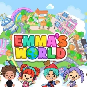 Emma’s World dollhouse simulation game.