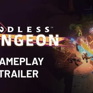 Epic battle scene in EndlessDungeon: Idle RPG Game