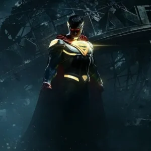 Epic battle scene in Injustice 2
