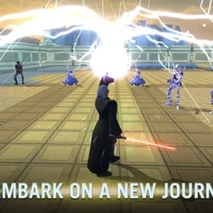 Epic lightsaber duel in STAR WARS: KOTOR II