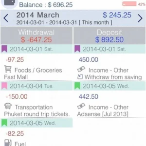 EvoWallet MoneyTracker Premium mod android