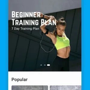 Exercise Timer in action